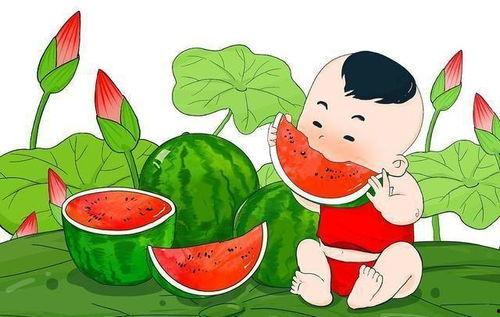 夏日吃瓜鸭,吃瓜鸭来解暑！